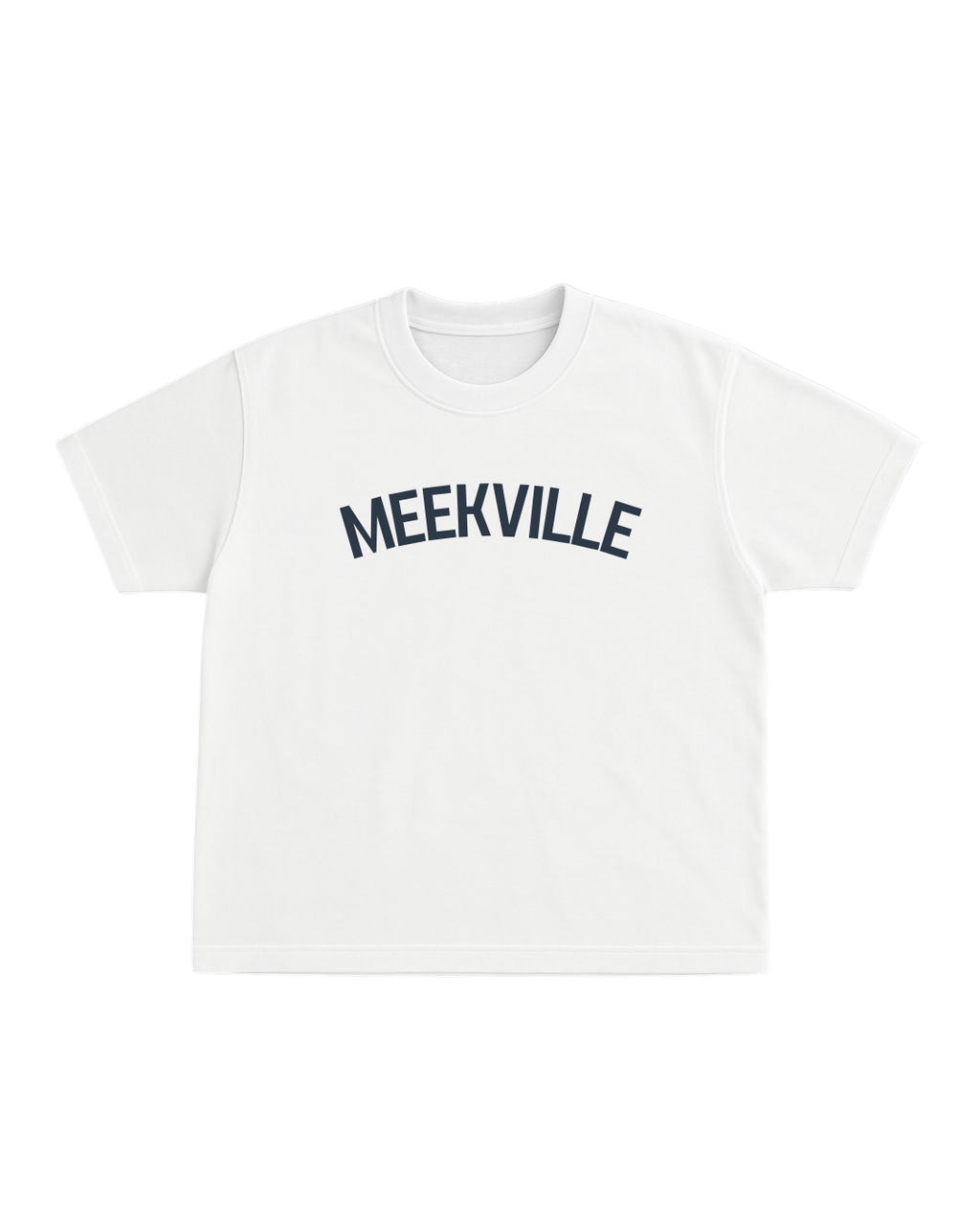 MEEKVILLE ROUND SCRIPT TEE