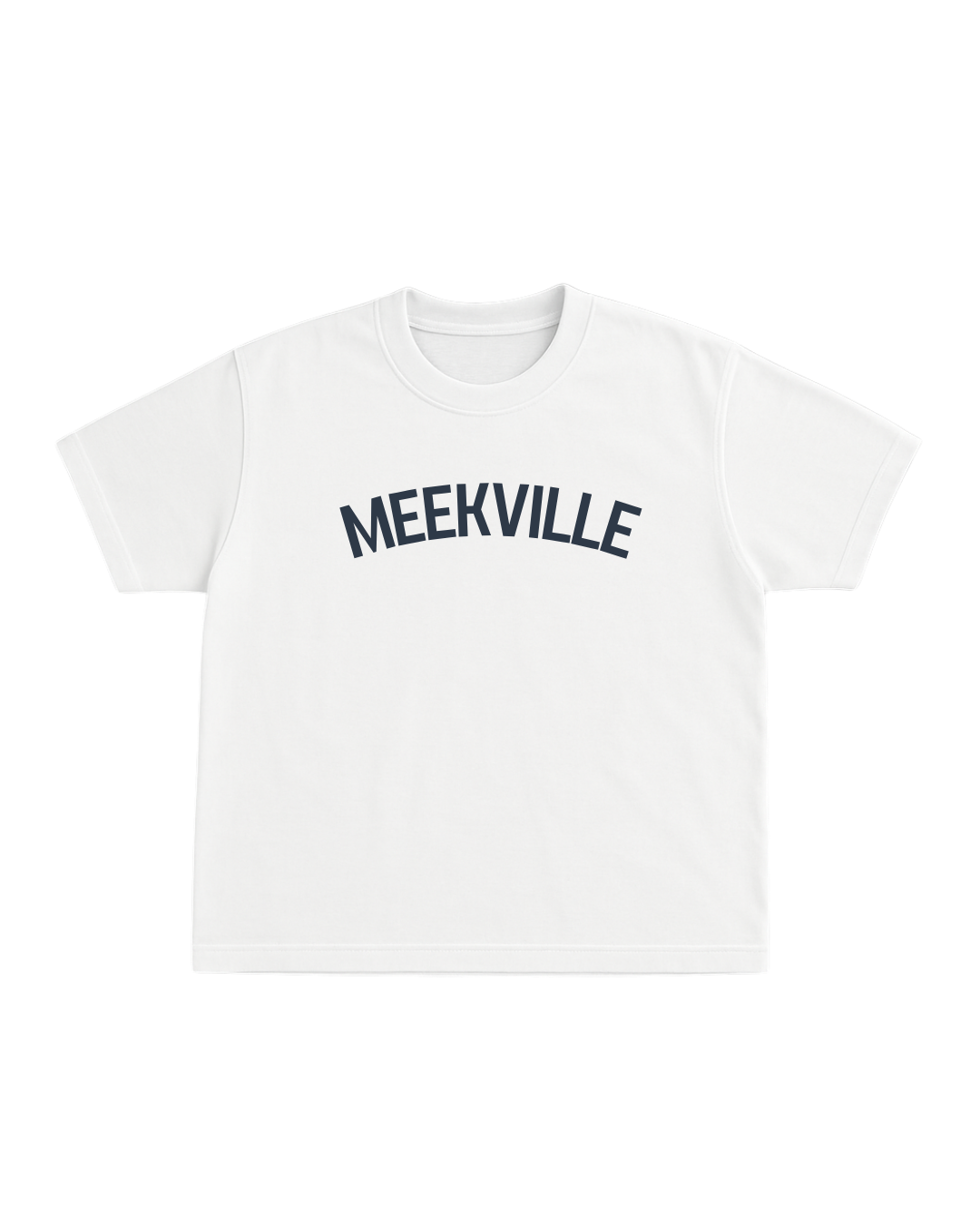 MEEKVILLE ROUND SCRIPT TEE
