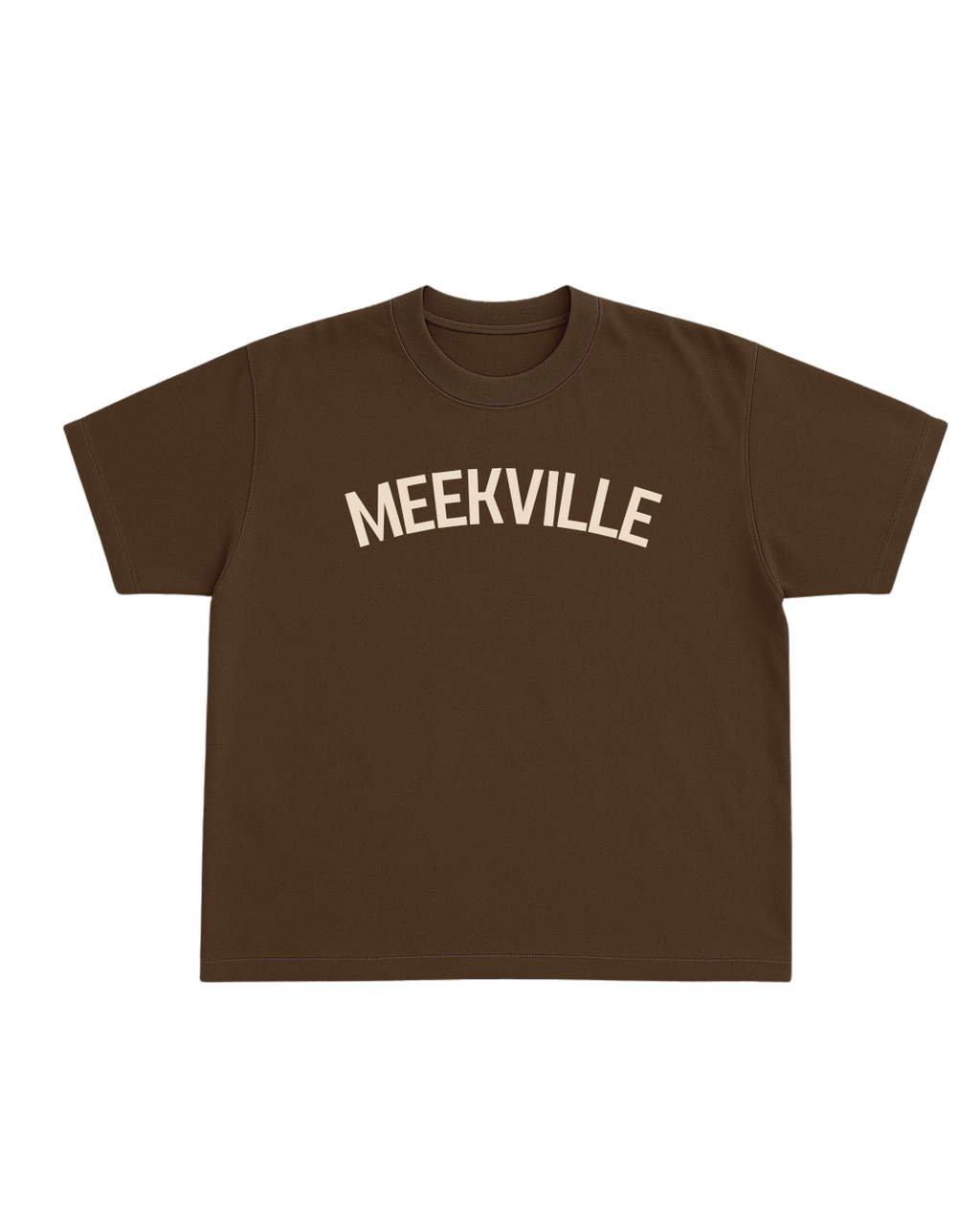 MEEKVILLE ROUND SCRIPT TEE