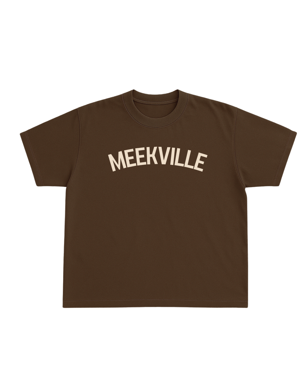 MEEKVILLE ROUND SCRIPT TEE