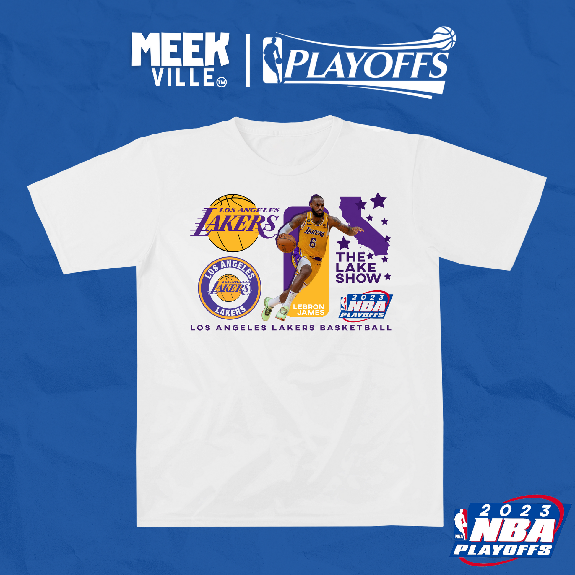 Lakers Basketball Playoffs - Basketball T-shirts