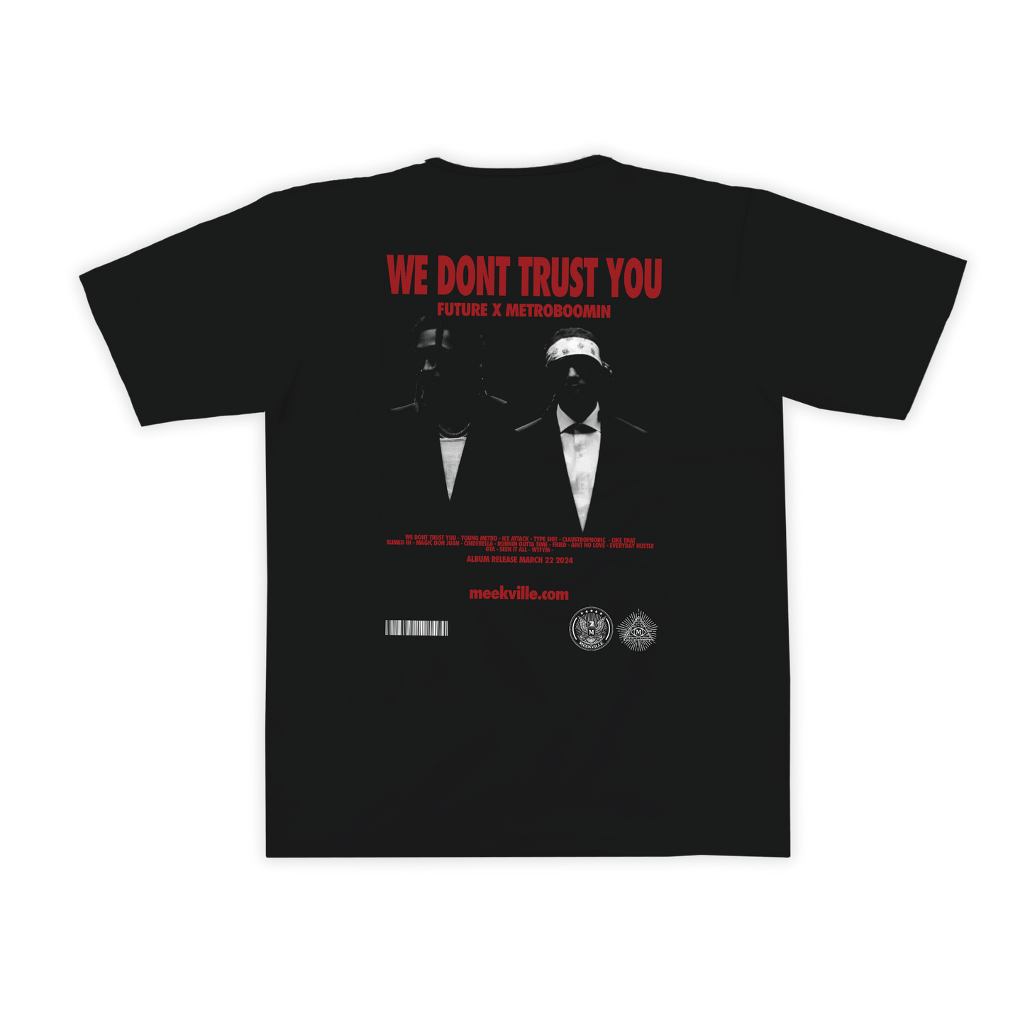 WE DONT TRUST YOU - WDTY ALBUM TEE