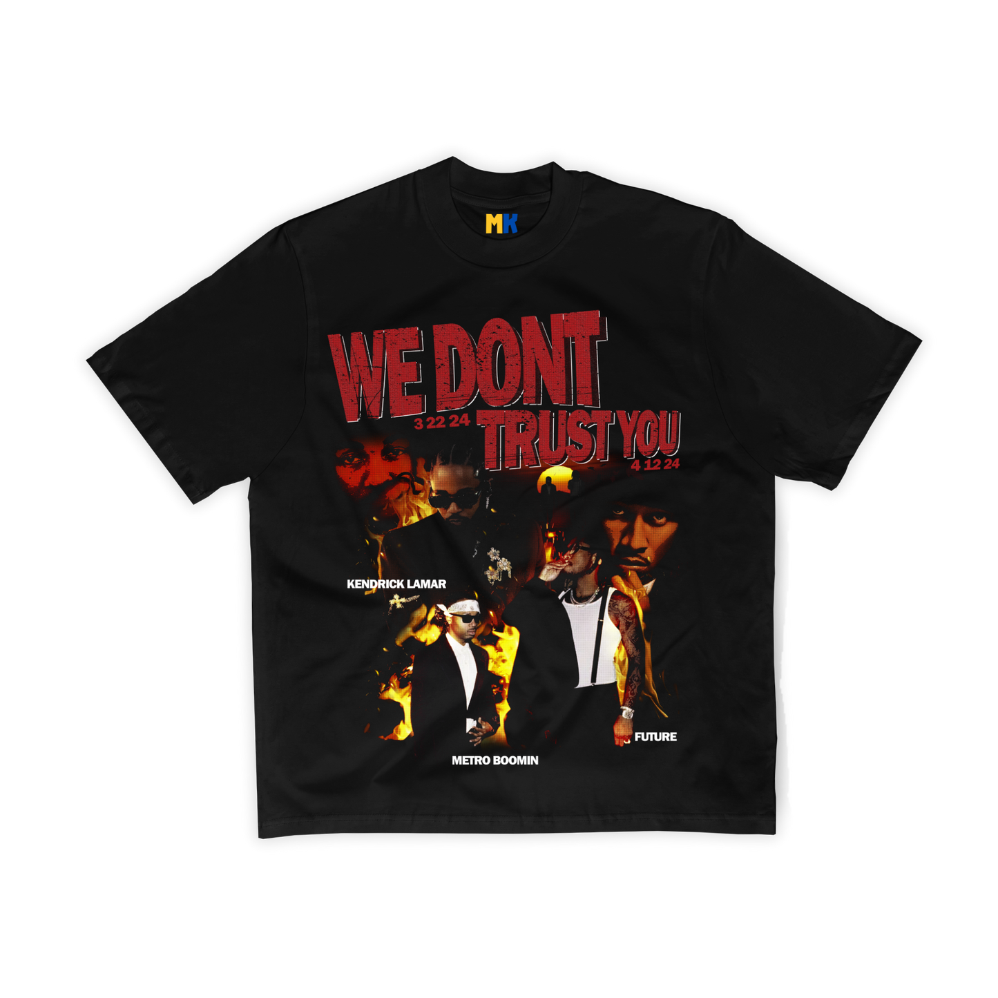 WE DONT TRUST YOU - WDTY ALBUM TEE