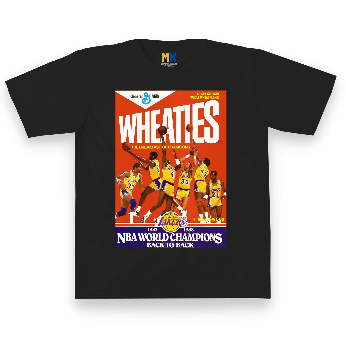 '87 LAKERS WHEATIES