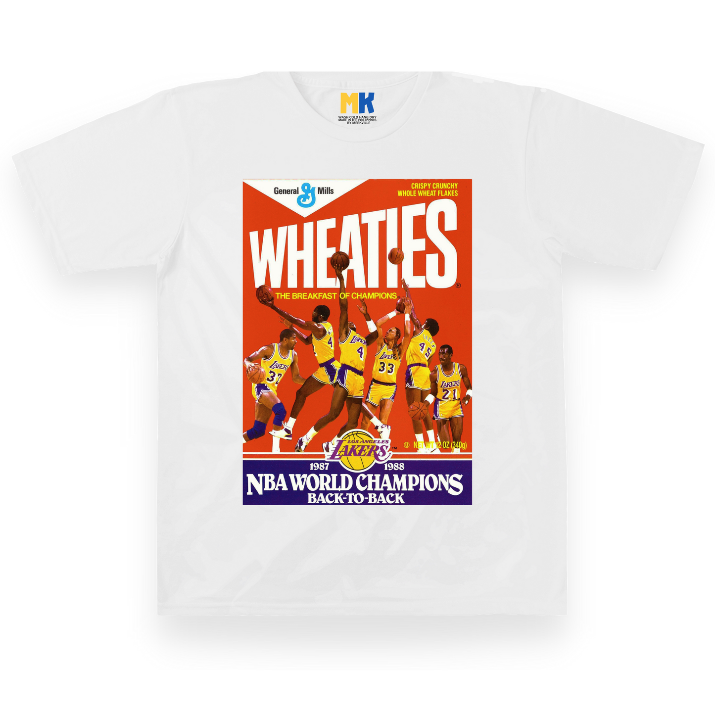 '87 LAKERS WHEATIES